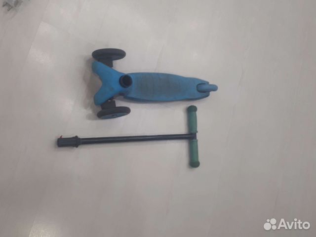 Самокат трехколесный складной