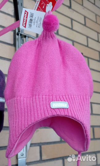 Шапка зимняя для девочки новая 50