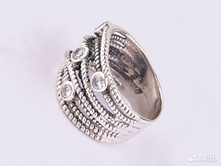 Кольцо серебряное