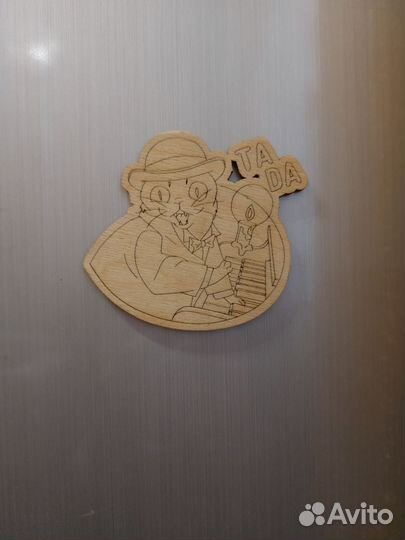 Деревянные магниты