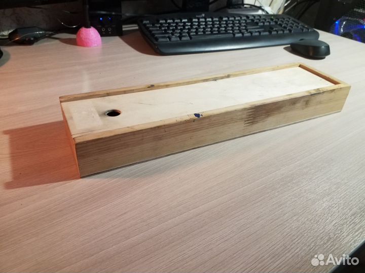 Деревянный пенал для кистей Мастер класс