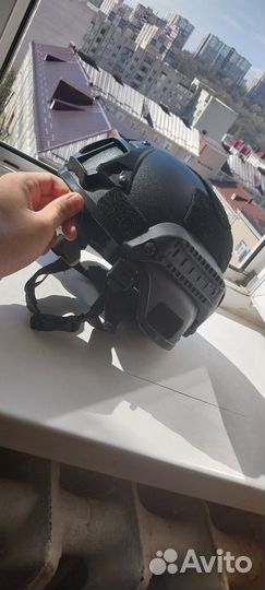 Страйкбольный шлем чёрный