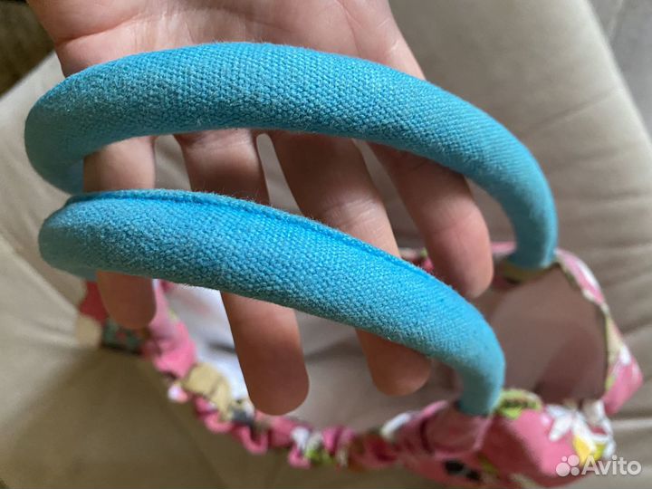 Сумка пляжная текстиль и пайетки