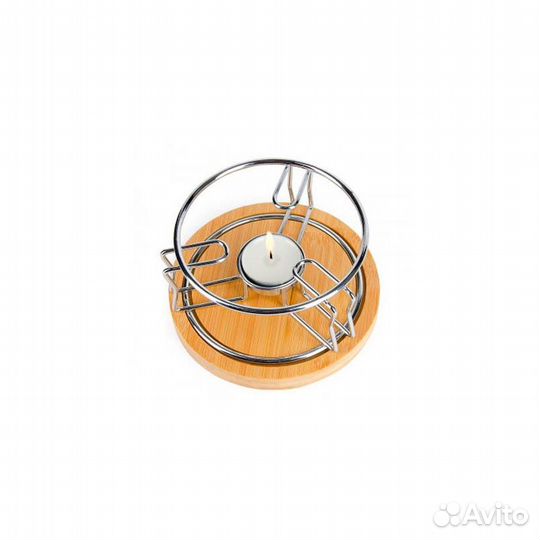 Подставка-подогреватель для чайника из металла и д