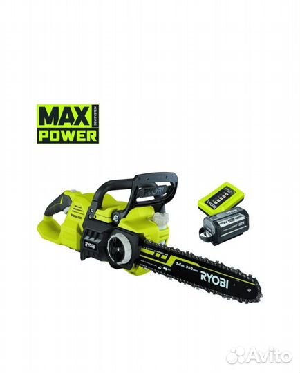 Бесщеточная цепная пила Ryobi MAX power RY36CSX35A