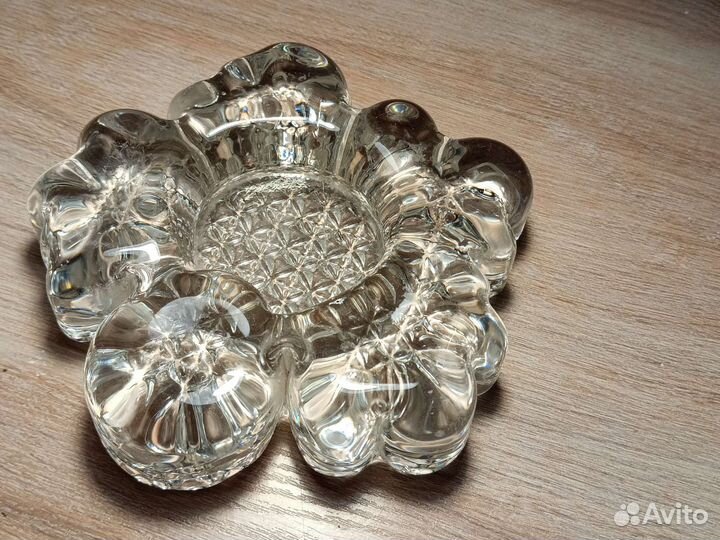 Пепельница хрустальная СССР
