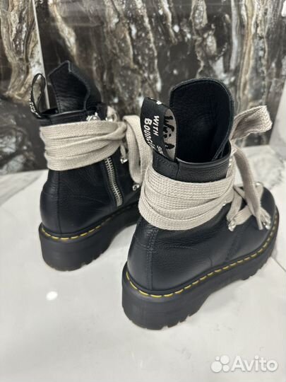 Ботинки rick owens & dr martens