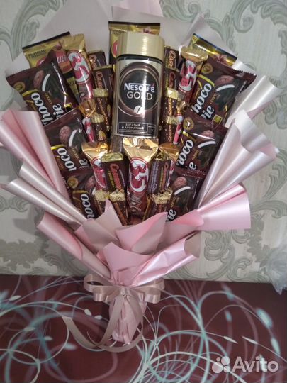 Букеты из конфет