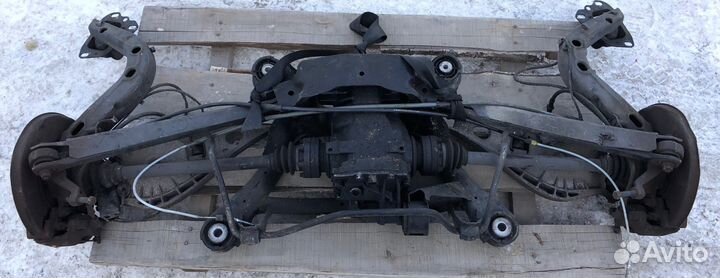Мост задний BMW E46 320i без редуктора