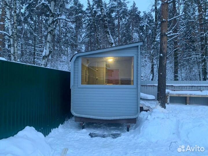 Бани-бочки парус