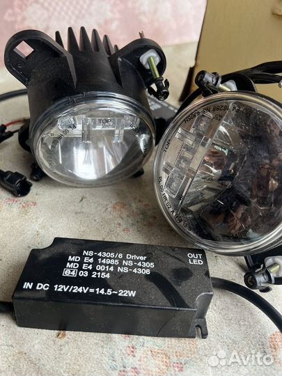 Противотуманные фары на лендровер