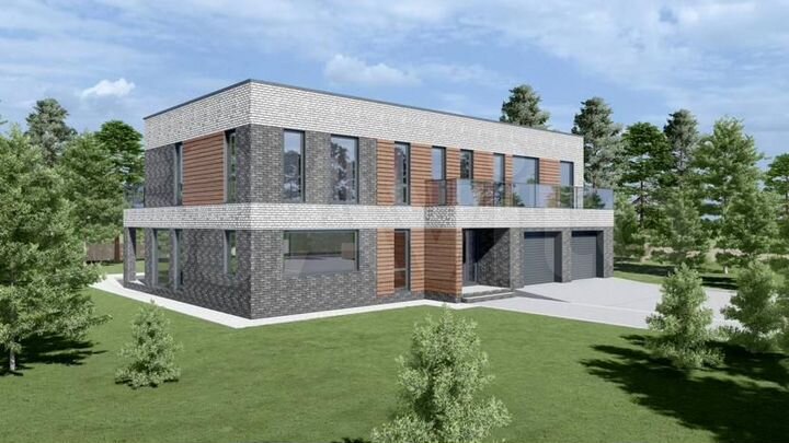 Коттедж 330 м² на участке 12 сот.