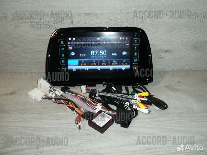 Магнитола Mazda CX-5 Android с крутилками