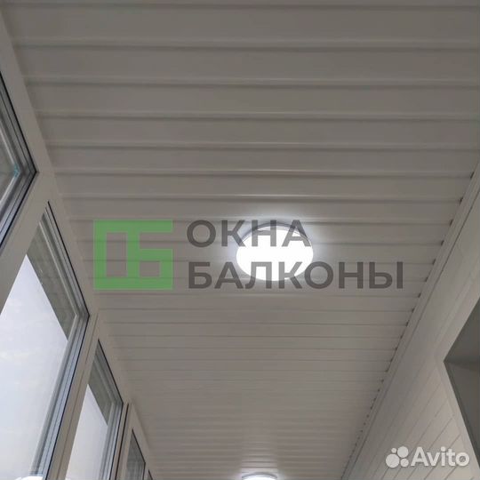 Остекление балконов. Окна пвх