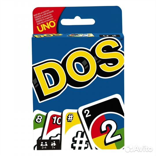UNO DOS настольная игра новая уно дос