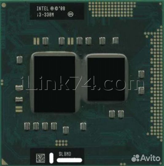 Процессор для ноутбука i3-330M 2,1Ггц / slbmd