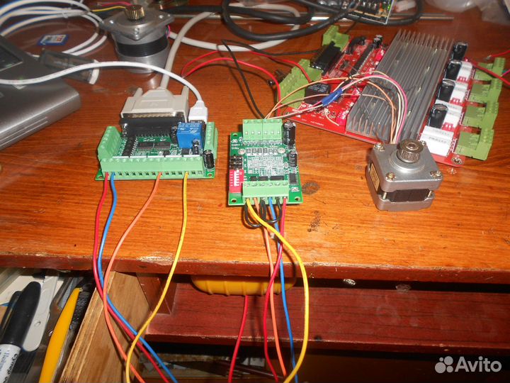 Драйвер шагового двигателя TB6560 3А