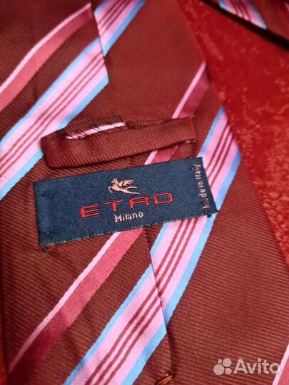 Etro, шёлк галстук