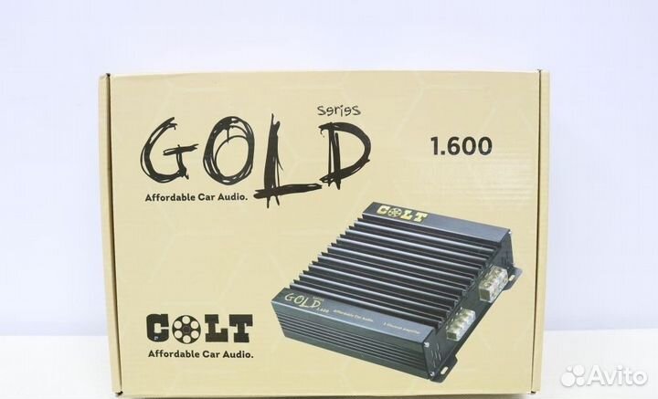 Автомобильный усилитель colt gold 1.600