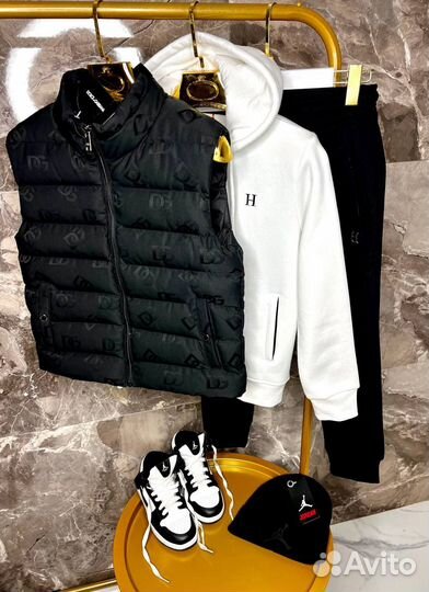 Крутейший костюм тройка H.E.R.M.E.S утепленный