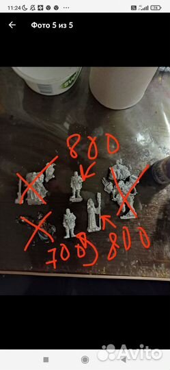 Warhammer 40000 миниатюры