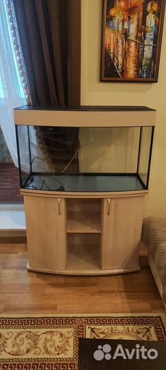 Продам аквариум 160-180 л. с тумбочкой