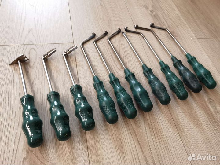 Инструмент для разбора фар 10 предметов