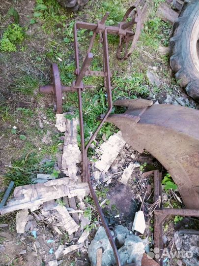 Плуг ретро -винтаж