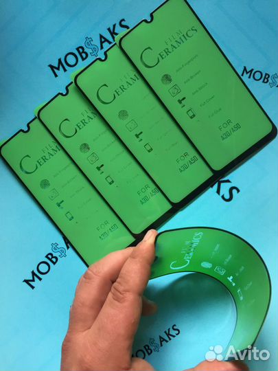 Защитное стекло 5D Ceramics SamsungA20/A30/A50/M30