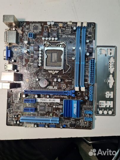 Материнская плата asus p8h61-m lx2