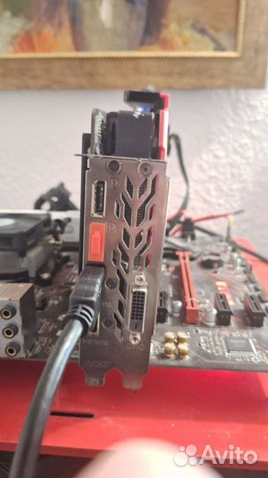 MSI RX 580 2304 SP gaming X 4 GB из домашнего пк