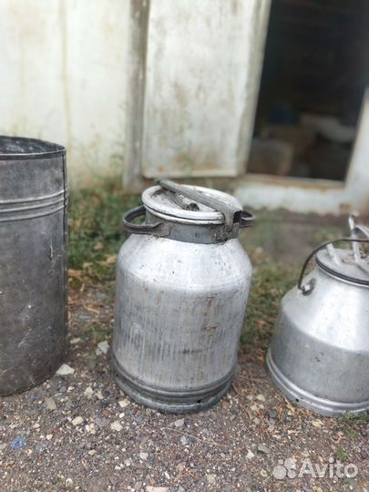 Фляга алюминиевая бу 40л,20л