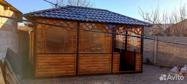 Пристройка, терраса к дому