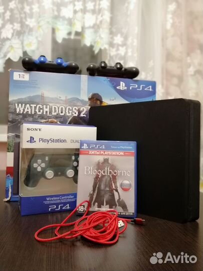Sony playstation 4 slim 1 tb пс4 слим 1 тб