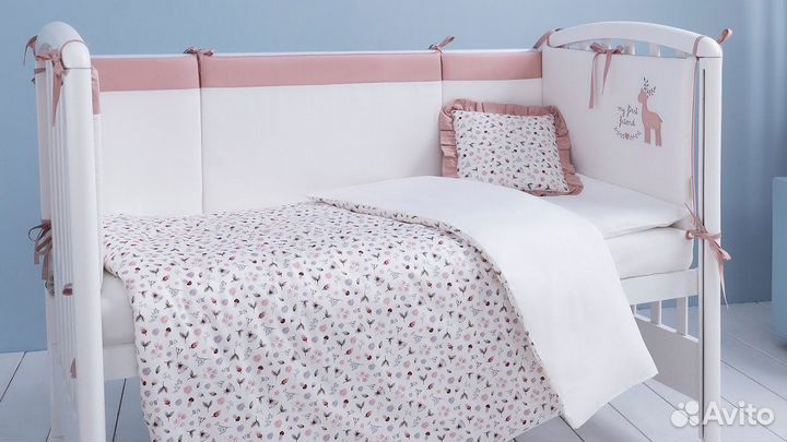 Комплект в кроватку постельное белье