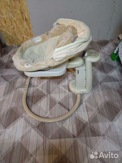 Детские качели шезлонг