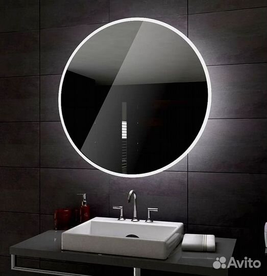 Зеркало с подсветкой в прихожую настенное