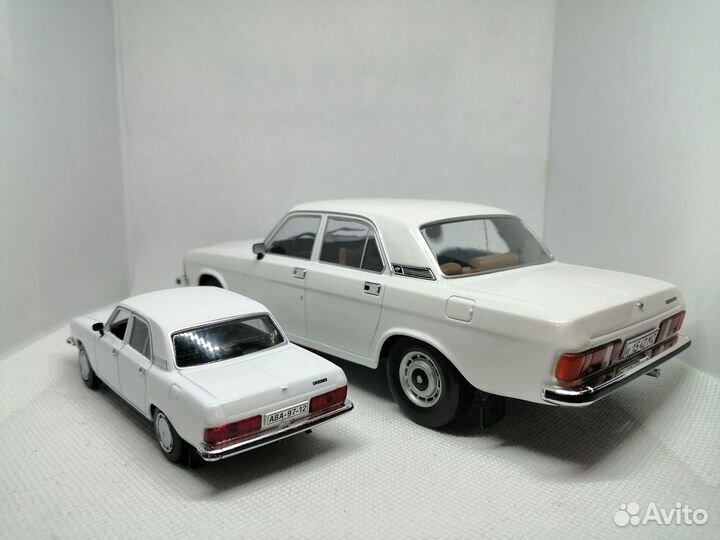 Модель газ-3102 «Волга» в масштабе 1:24