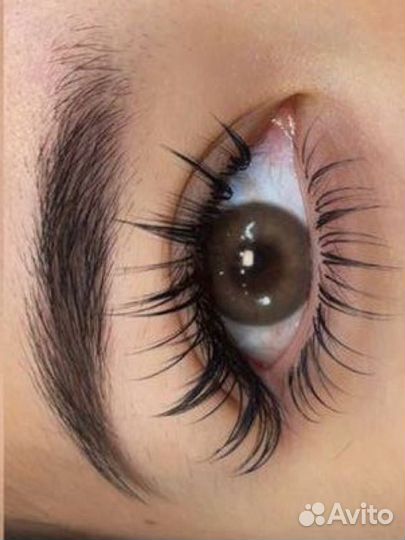 Наращивание ресниц модель