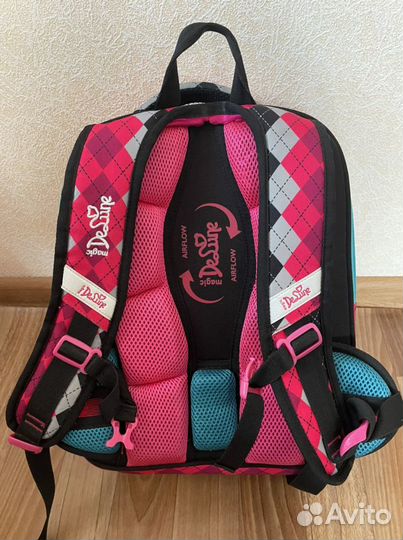 Рюкзак школьный ортопедический delune для девочки