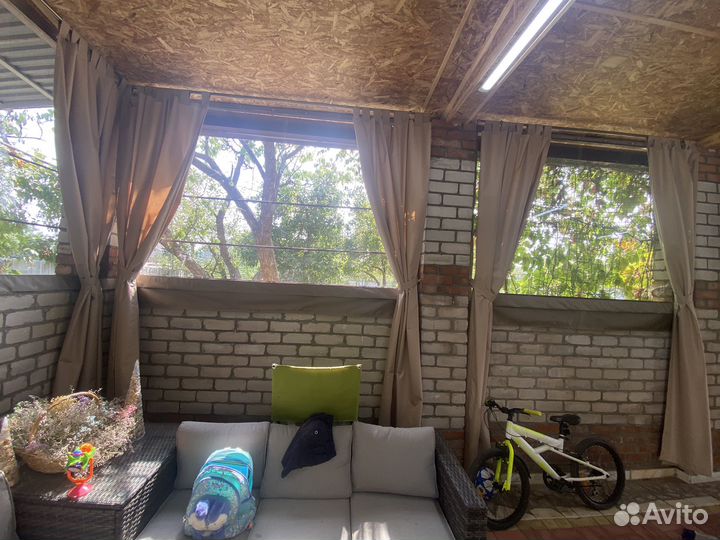 Мягкие окна для беседок террас 001