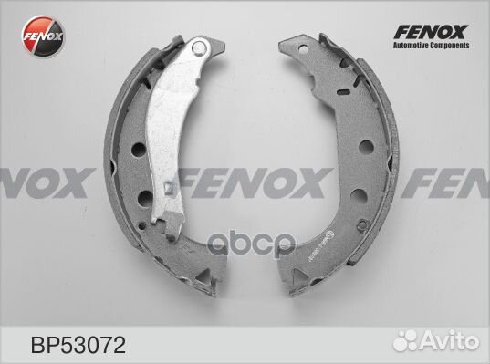 Колодки тормозные барабанные зад прав/лев B