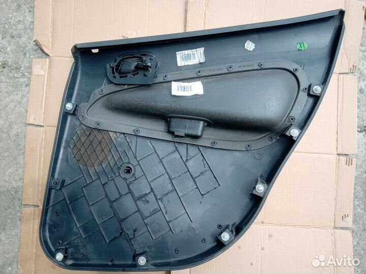 Обивка задней левой двери Peugeot 206