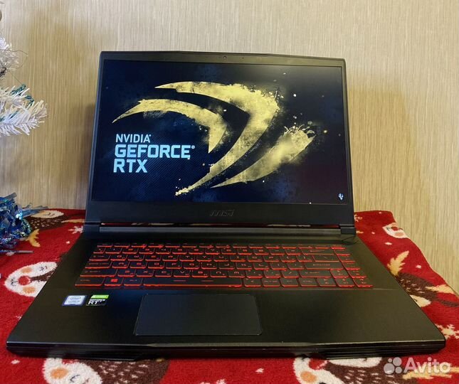 Игровой MSI RTX 2060 /144гц/ 16GB/ i5-9300H/SSD512