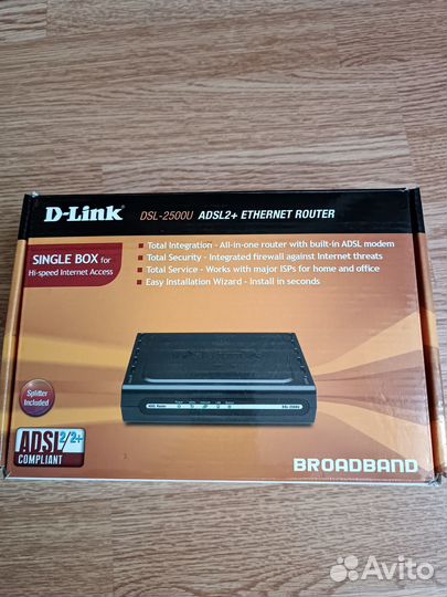 Роутер d-link dsl-2500