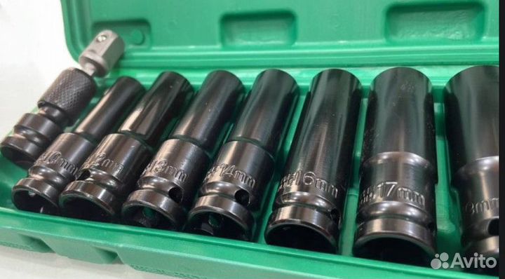 Набор торцевых головок 11 предметов