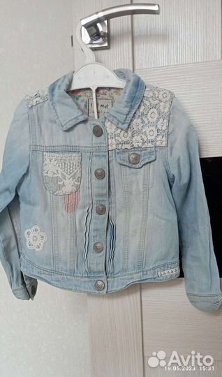 Джинсовый пиджачок Next