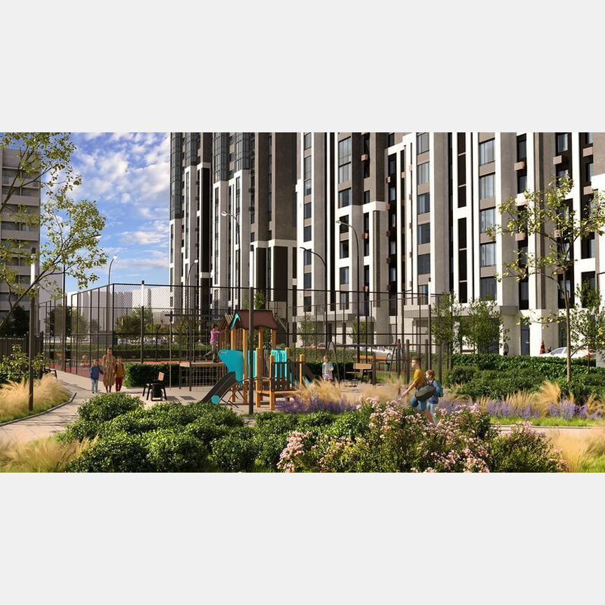2-к. квартира, 51,9 м², 9/15 эт.