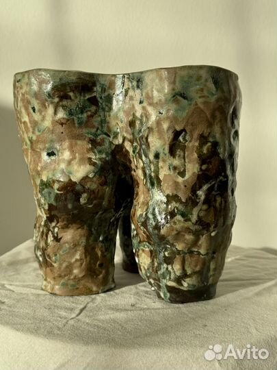 Керамическая ваза