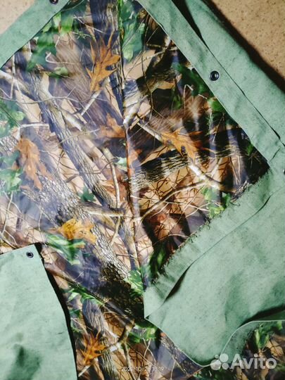 Полог брезентовый, штора утепленная в гараж